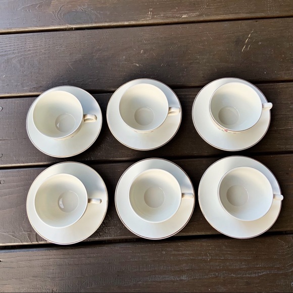 Vintage 1960s Wedgwood Pink Hope Teacups Saucers England Floral Rose Cottagecore - Picture 2 of 11